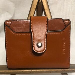 Bostanten Leather Snap Wallet